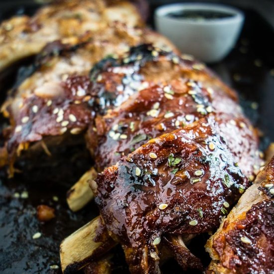 Instant Pot Korean Baby Back Ribs