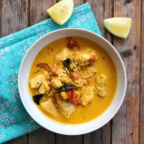 Mild Indian Cod Curry