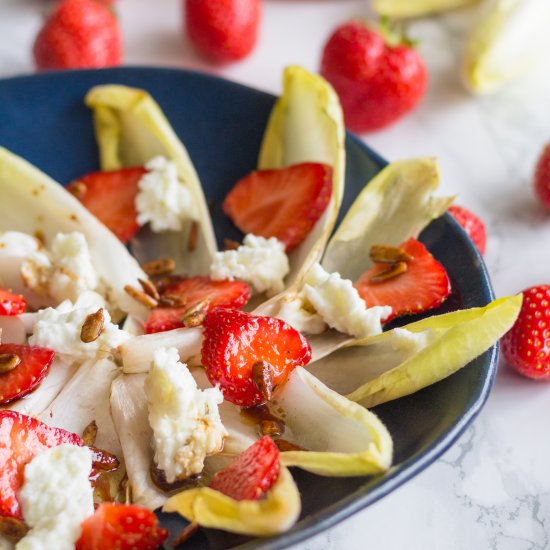 Strawberry & Chicory Salad