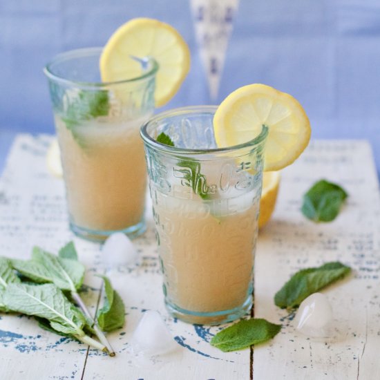 Rhubarb & Ginger Cooler