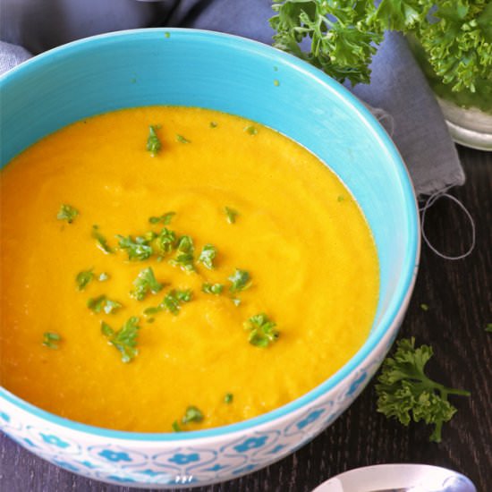 CARROT GINGER SOUP