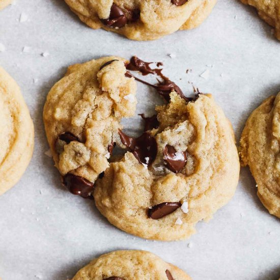 The Easiest Chocolate Chip Cookies