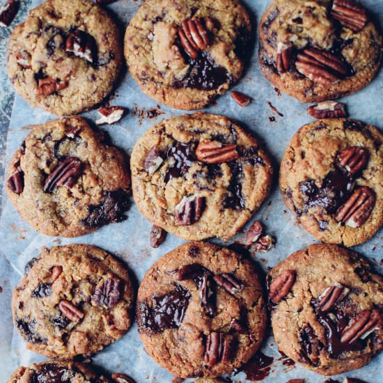 Chocolate Chip Pecan Cookies