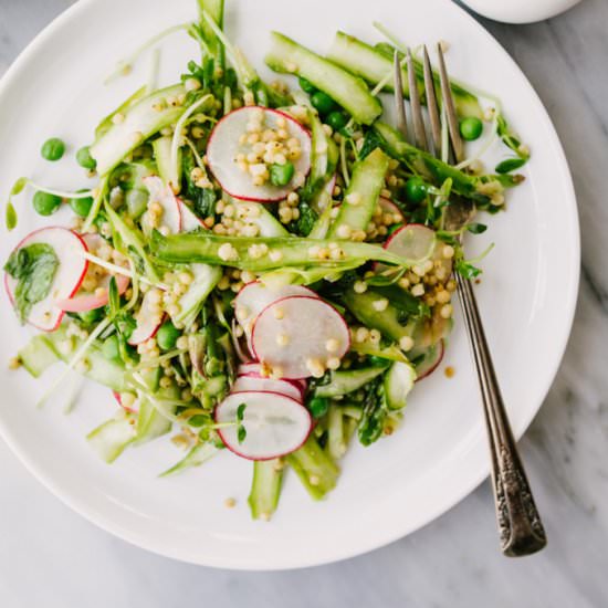 Spring Sorghum Salad