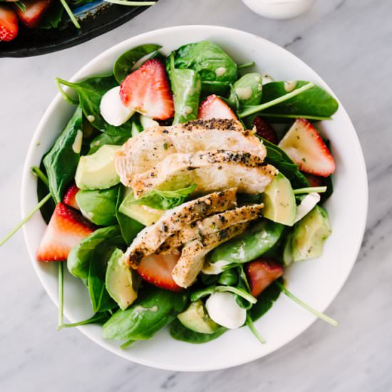 Avocado Strawberry Chicken Salad