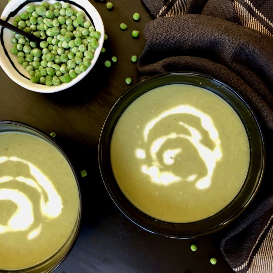 Pea and Asparagus Soup