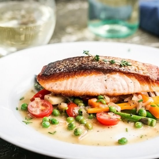 Perfect Pan Fried Salmon