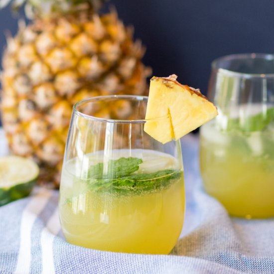 Pineapple Mojitos