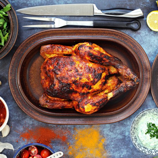 Indian Spiced Roast Chicken