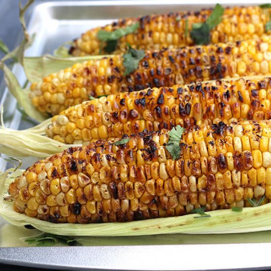 Grilled Corn On The Cob