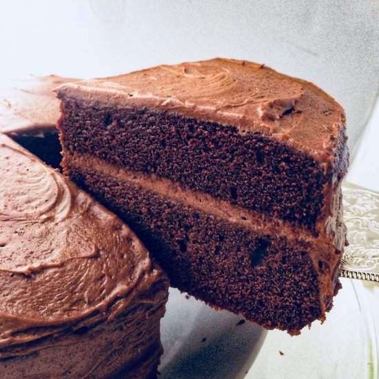 Vegan Chocolate Mayo Cake