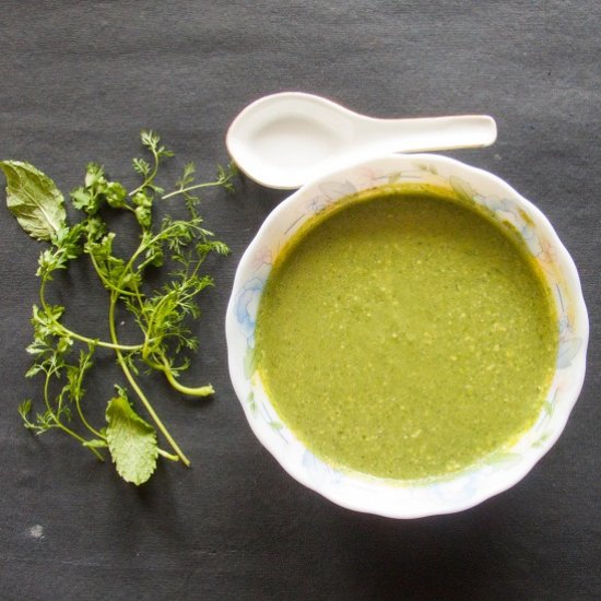 Coriander and Mint Chutney