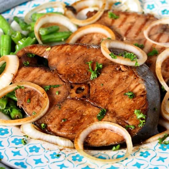 FISH STEAK – FILIPINO STYLE