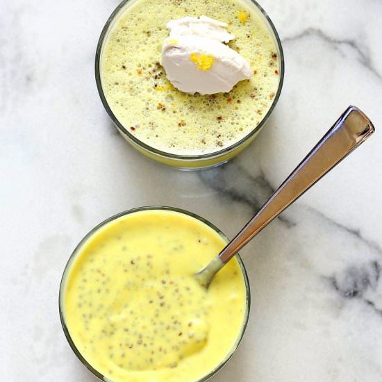 Lemon Curd Chia Pudding