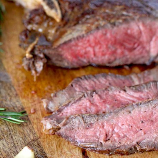 The Perfect Pan Seared Steak