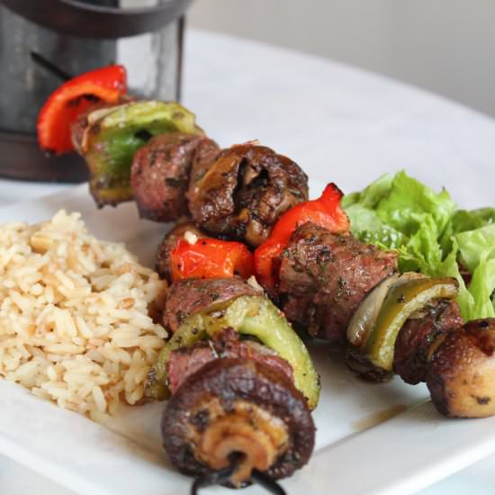 Beef Shish Kabobs