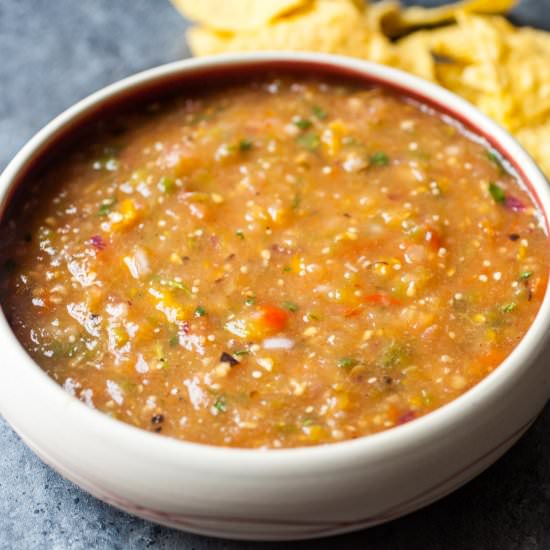 Grilled Salsa