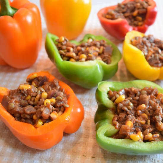 Vegan Mexican Stuffed Peppers