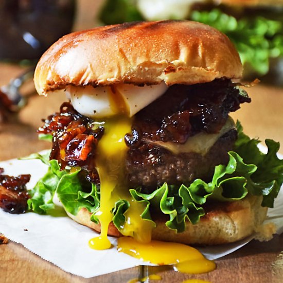 Bacon Jam Burger