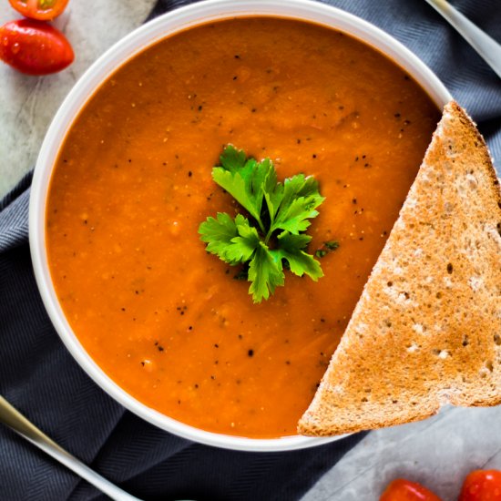 Creamy Tomato Basil Soup