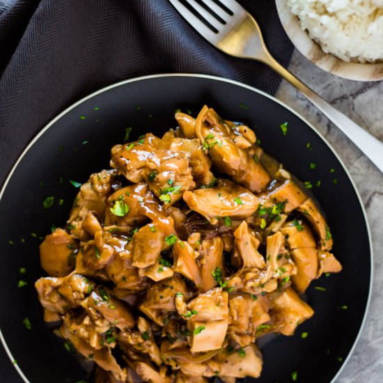 Slow Cooker Honey Teriyaki Chicken