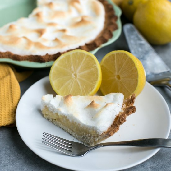 Low carb Lemon Meringue Pie