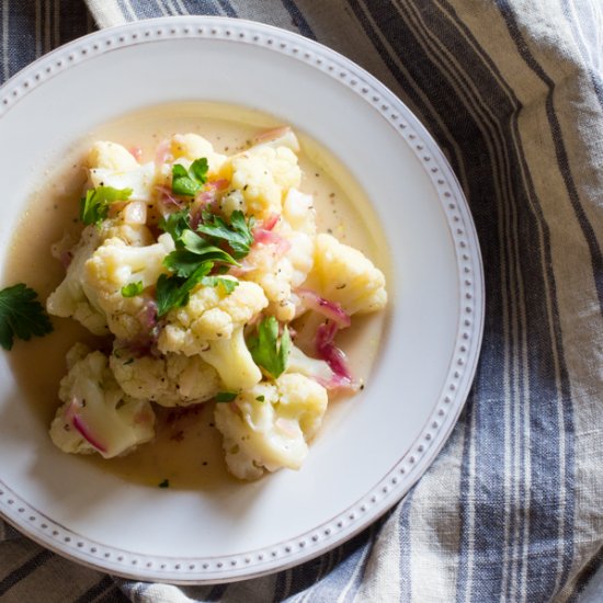 Cauliflower Scampi