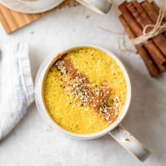 Golden Milk Turmeric Latte