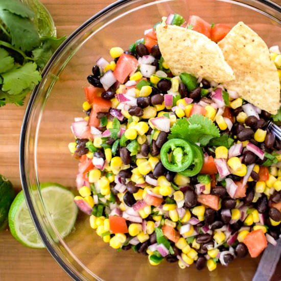 Black Bean and Corn Salsa