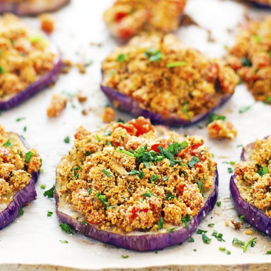 Easy Gratineed Eggplant