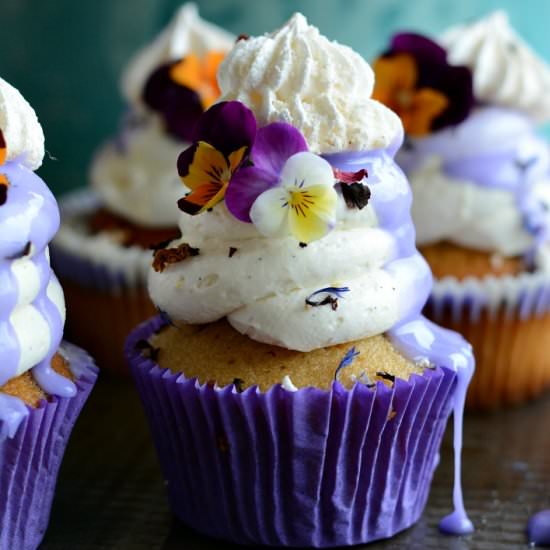 Lavender & Earl Grey Cupcake