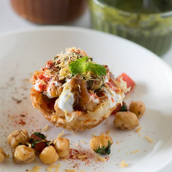 Aloo Katori Chaat – Potato Basket