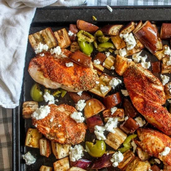 Greek Chicken Sheet Pan Meal