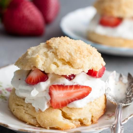 Strawberry Shortcake Biscuits