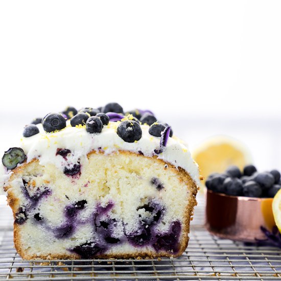 Lemon Blueberry Pound Cake