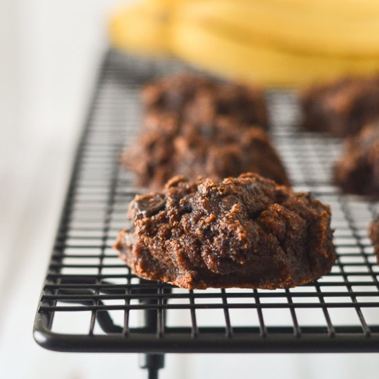 Double Chocolate Chip Banana Cookie