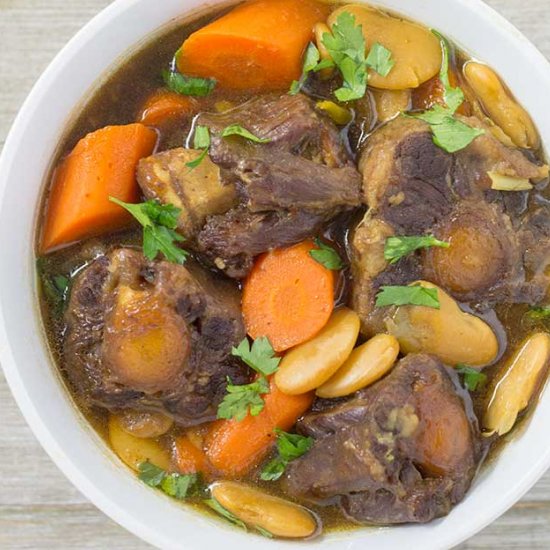 Pressure Cooker Oxtail Stew