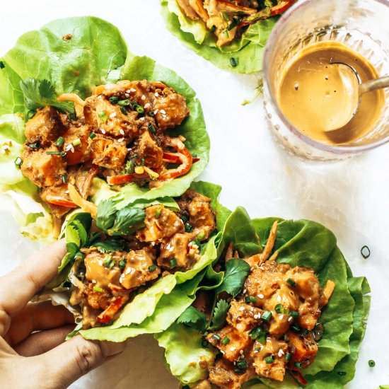 Thai Lettuce Wraps