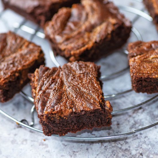 Gluten-free Tahini Brownies