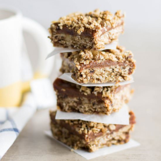 Gluten Free Oatmeal Date Bars