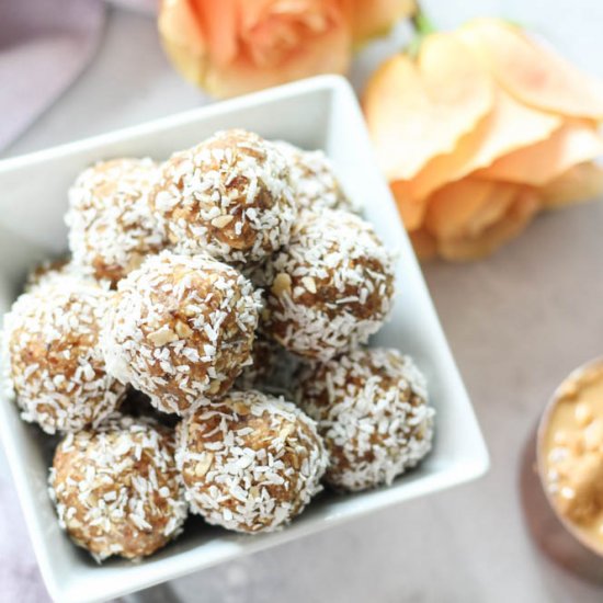 Peanut Butter Coconut Energy Balls