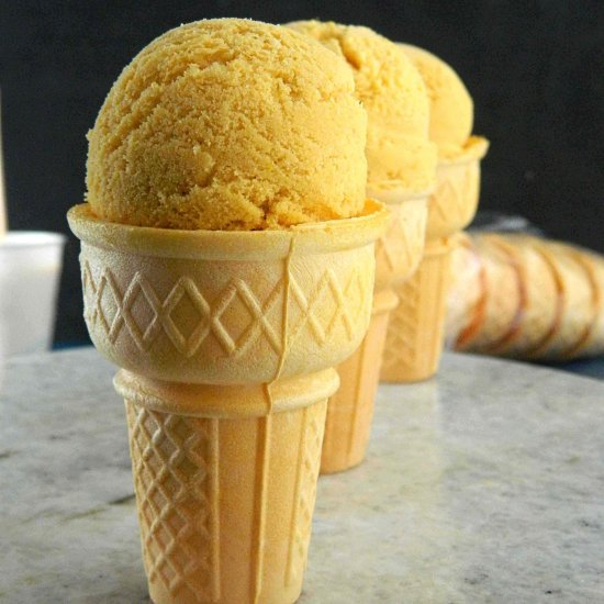 Mango Custard Ice Cream