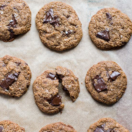 Chewy Tahini Chocolate Chunk Cookie