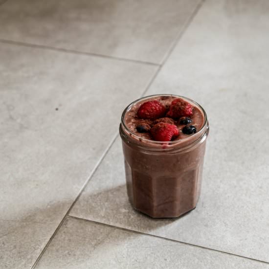 Raspberry & Cacao Smoothie