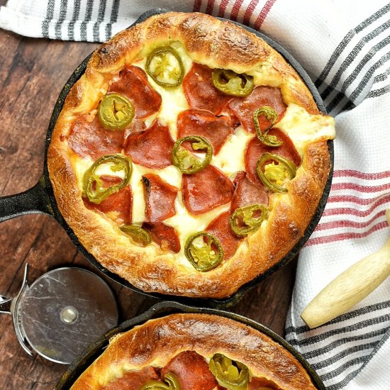 Personal Turkey Pepperoni Pizzas