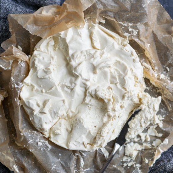 Vegan Homemade Queso Fresco