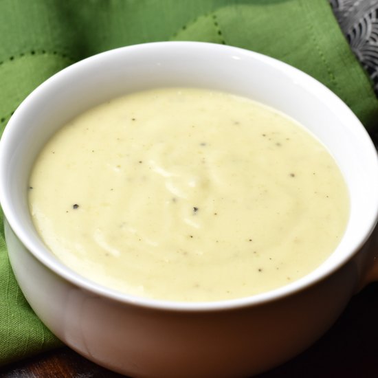 Cauliflower Potato Garlic Sauce