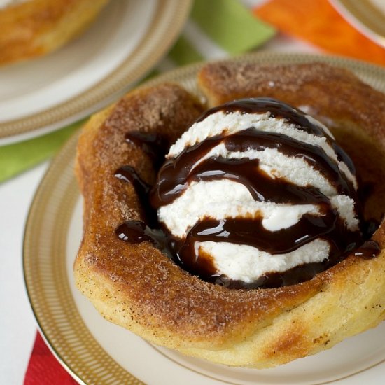 Baked Churro Bowls