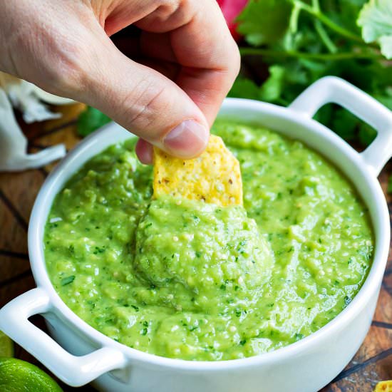 Avocado Salsa Verde