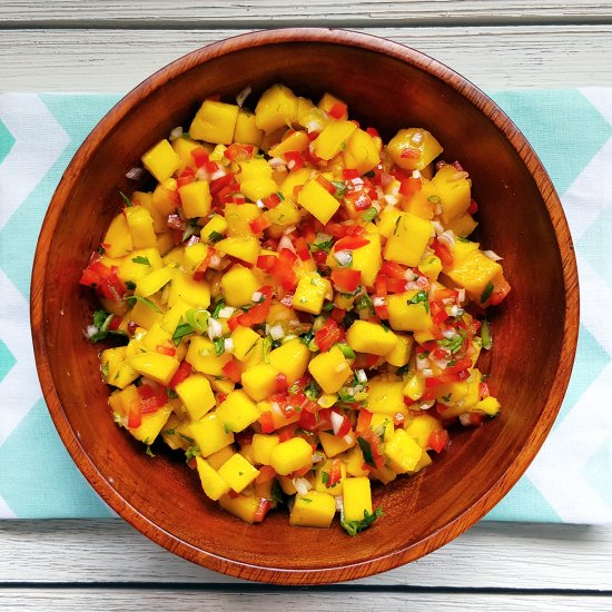 Fresh Mango Lime Salsa